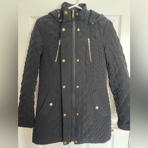 Laundry by Shelli Segal black quilted jacket